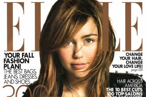 Elle magazine Cover Aug 2009